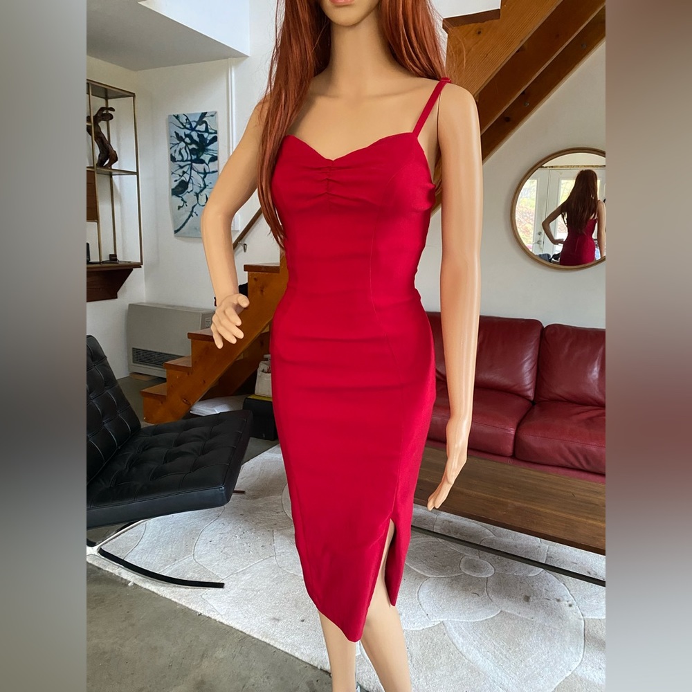 NWT Pinup Couture Red Camila Dress Sz S